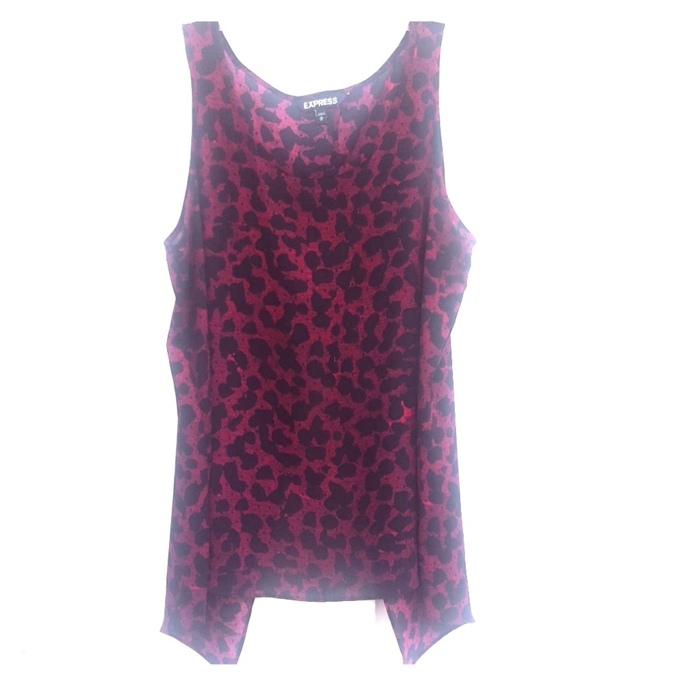 Express open back polyester tank